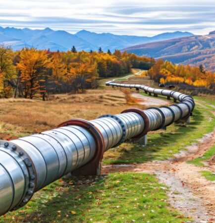 pipelines in the field