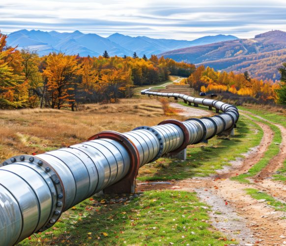 pipelines in the field